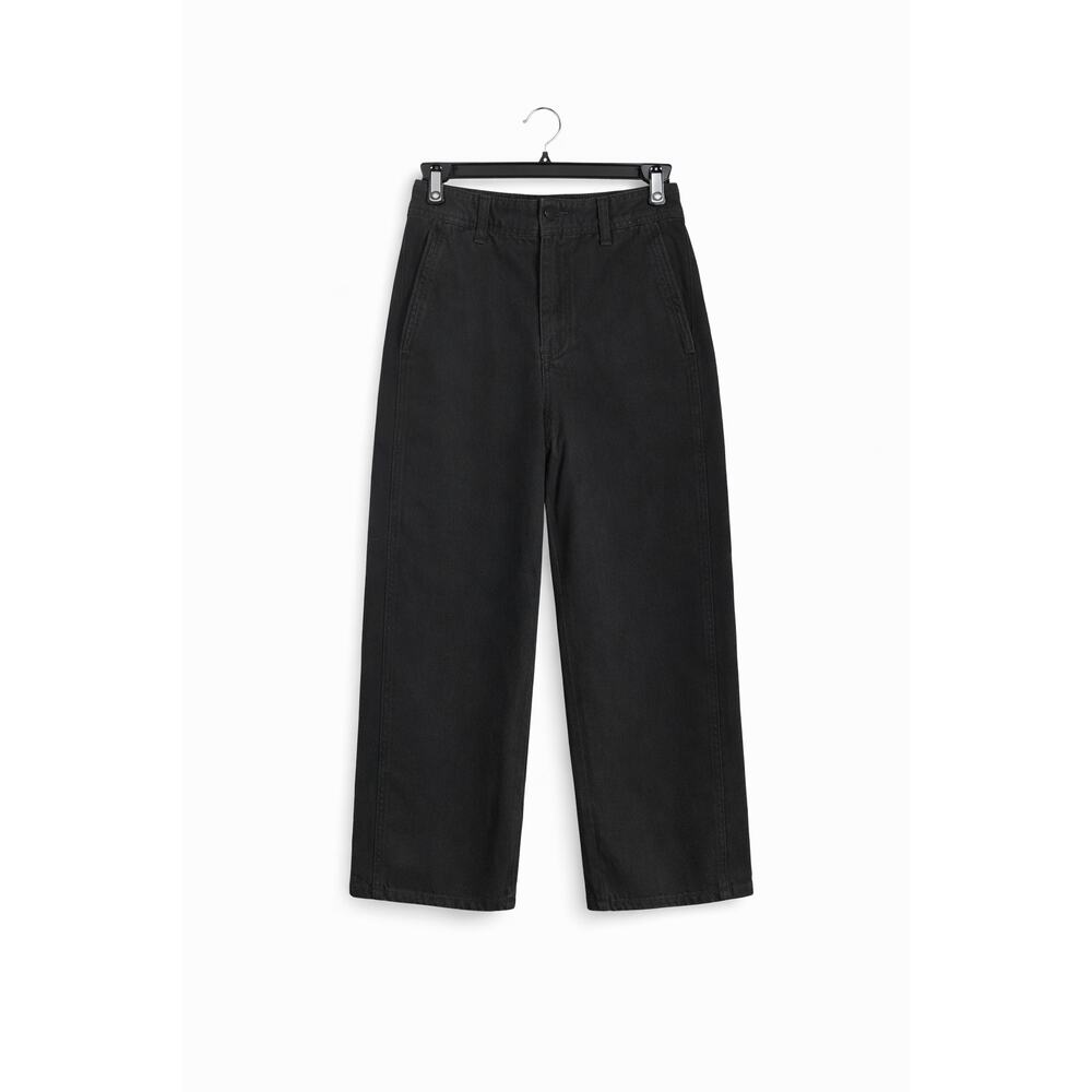 Wilfred Free Ascendant Black High Rise Straight Leg Pants Size 0